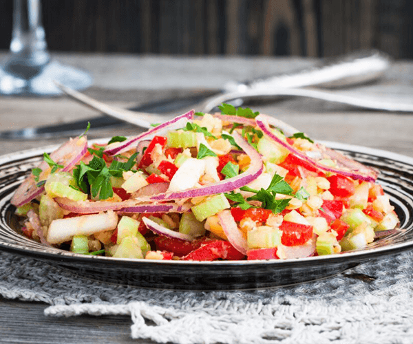 Cucumber and Green Apple Salad